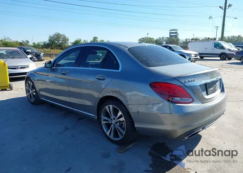 2015 Mercedes-Benz C 300 Luxury/Sport from USA, damaged, VIN 55SWF4JB4FU054765
